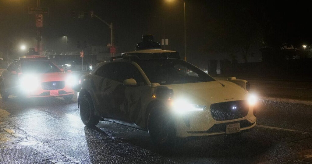 Waymo Robotaxis Freeze, Block Streets During San Francisco Power Outage