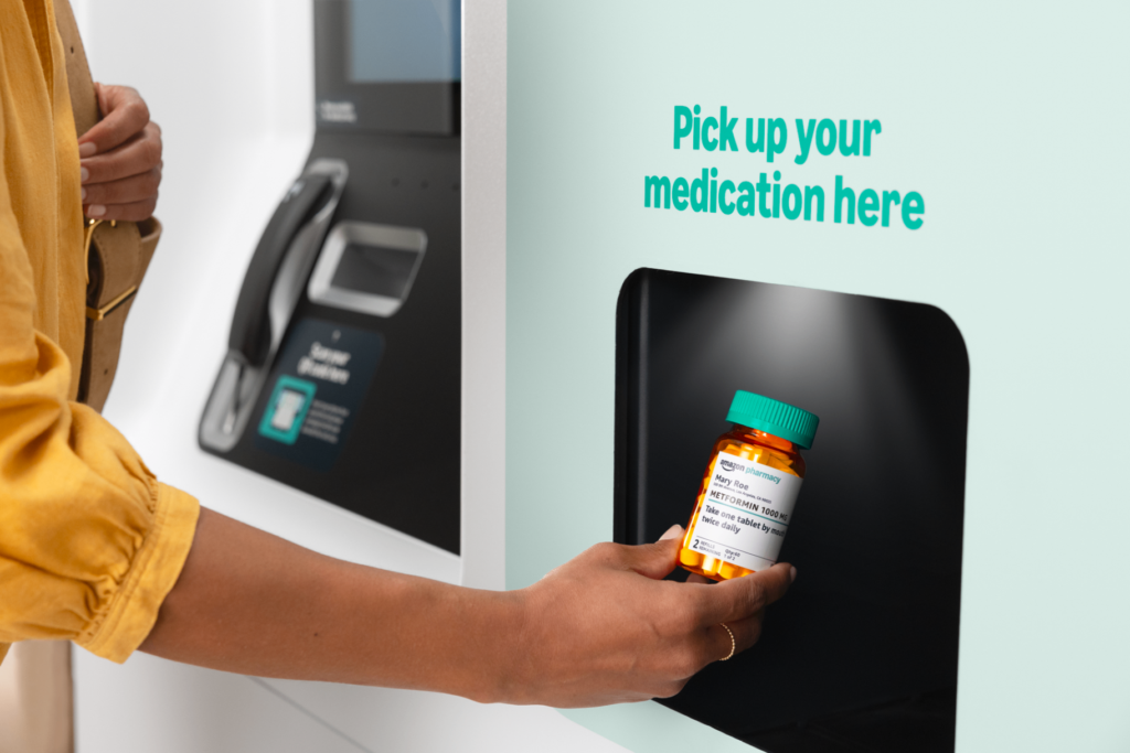 Amazon’s Pharmacy Goes Vending: Prescription Kiosks Debut in Clinics