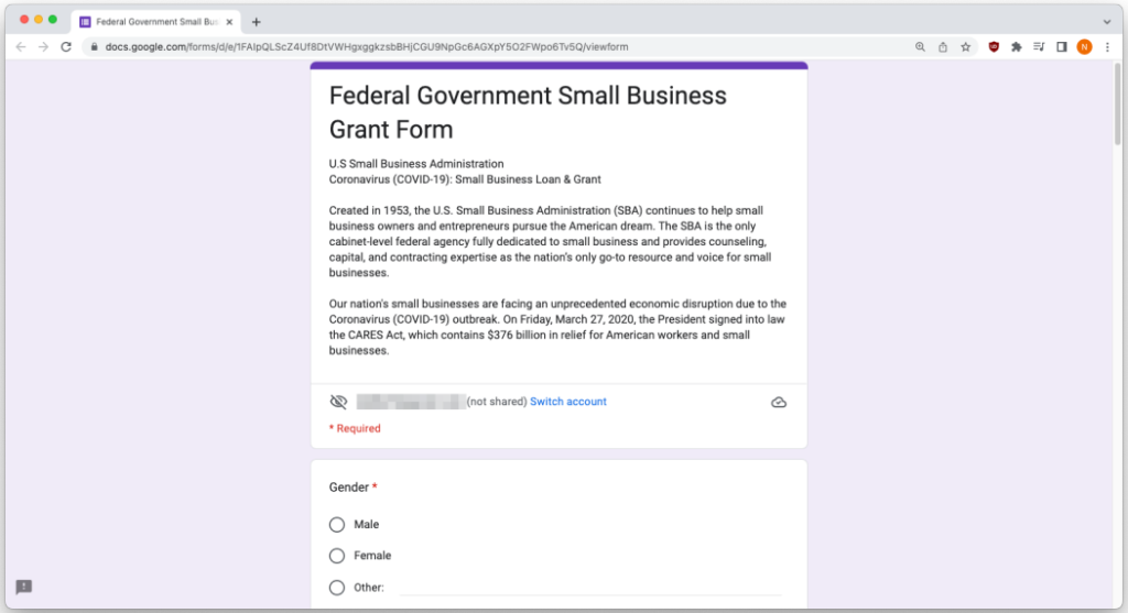 Scam Alert: Scammers Posing as Google Forms to Trick You Scam Alert: Scammers Posing as Google Forms to Trick You
