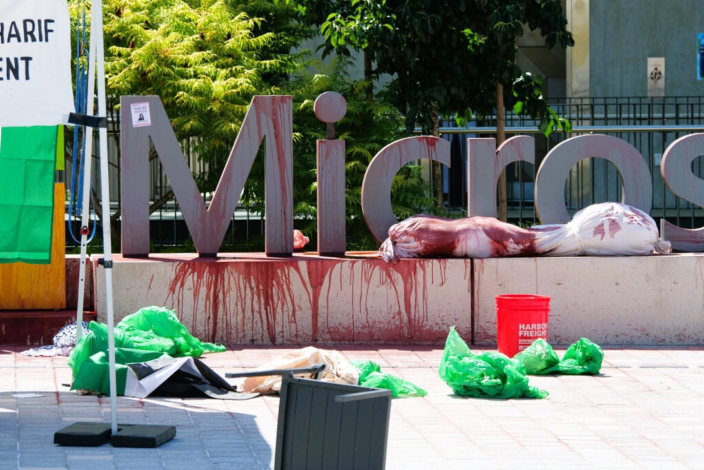 Microsoft Protests Spur 18 Arrests Amid Review of Israel Tech Ties
