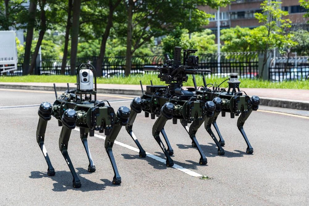 Taiwan Unveils US-Based Robot Dogs as Part of Asymmetric Defense Strategy