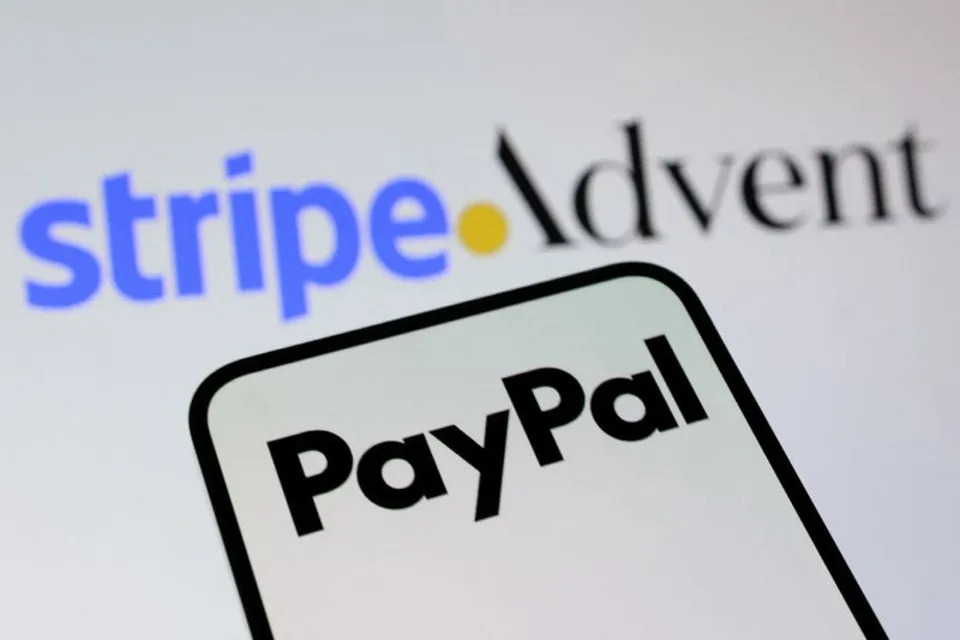 PayPal Shares Surge After $53 Billion Stripe-Advent Buyout Bid Emerges