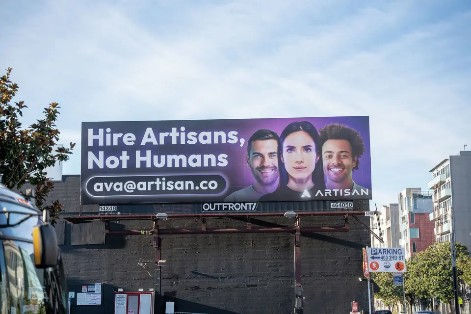 AI Startup Retires “Stop Hiring Humans” Campaign as Job Fears Intensify